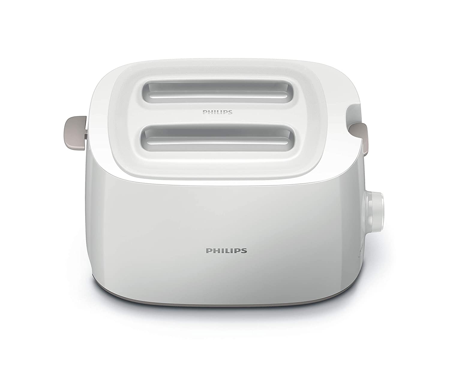 Philips Daily Collection HD2582/00 830-Watt 2-Slice Pop-up Toaster (White)  - Hungamastart