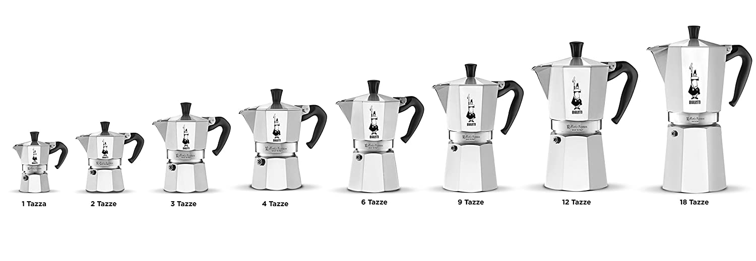 Bialetti Moka Express 3 - 9 Cup Size – Something Italian