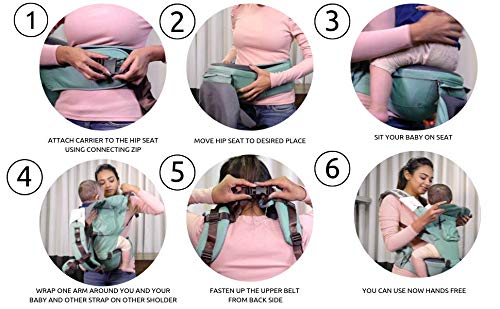 Shop baby carrier convertible hip seat baby carriers Polka Tots