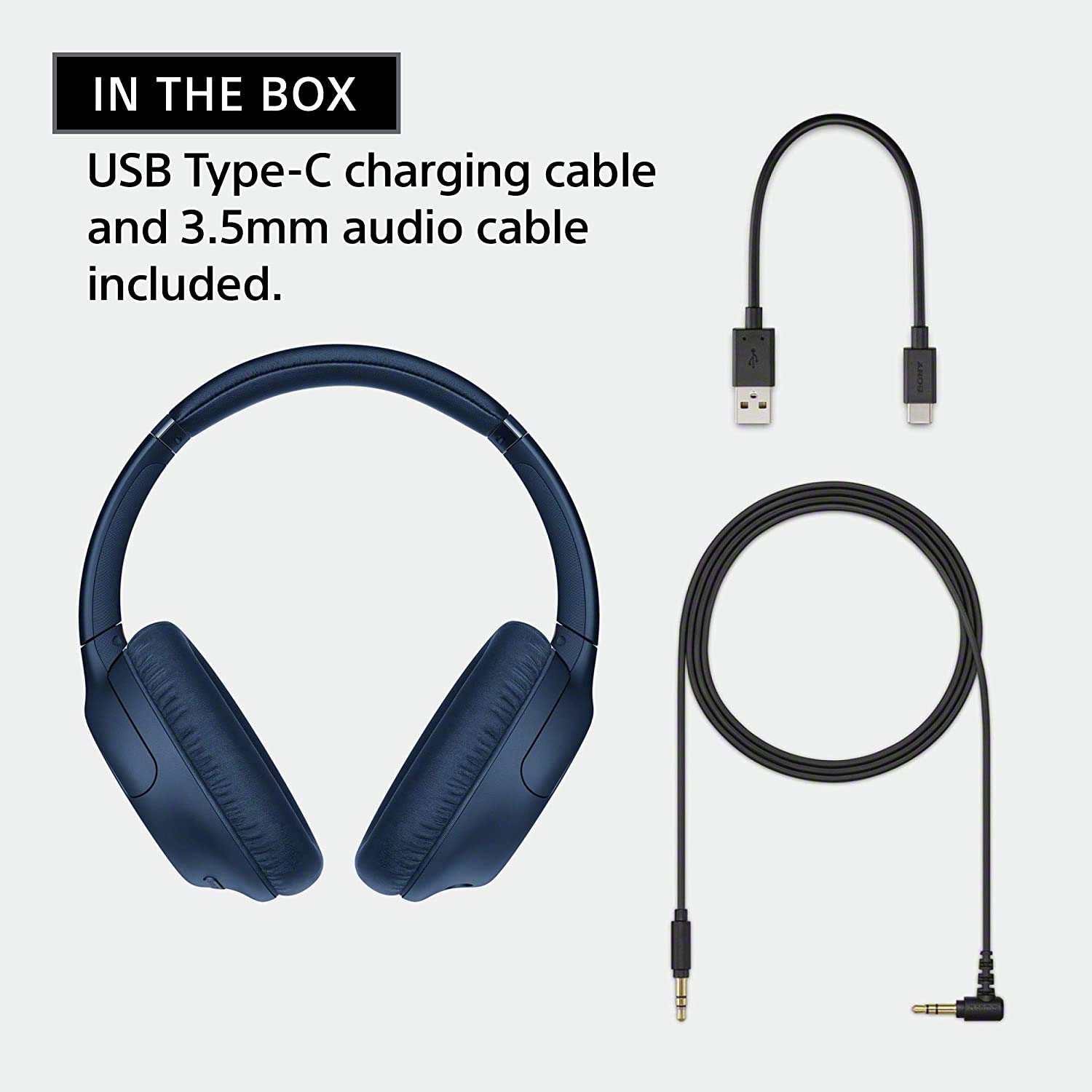 Sony wireless discount headphones charger cable