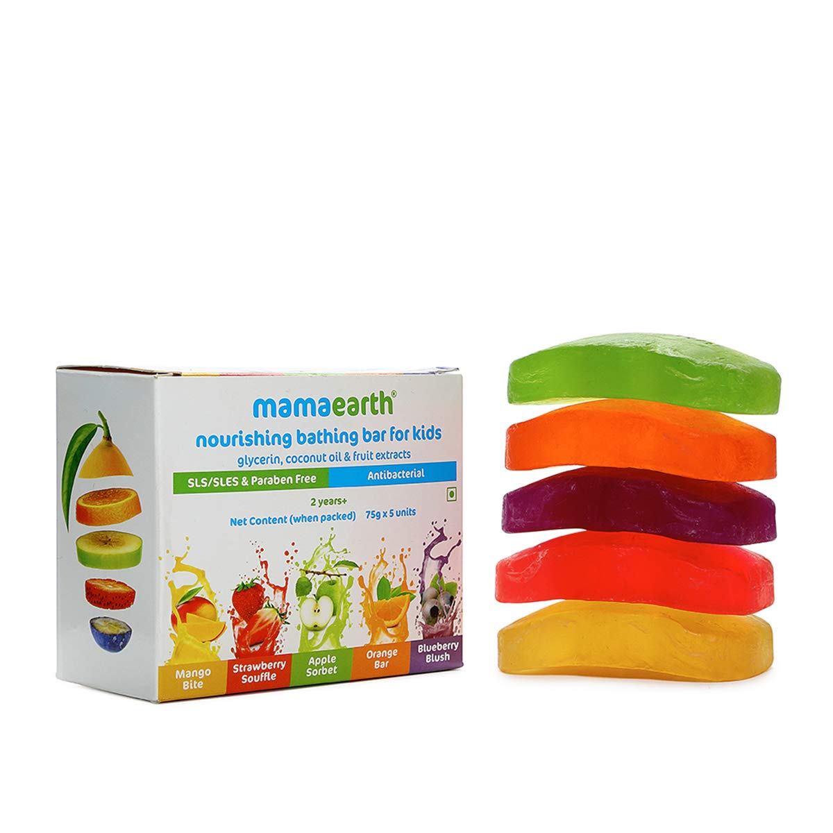 Mamaearth Fruit based Nourishing Clear Bathing Bar Baby Soap with