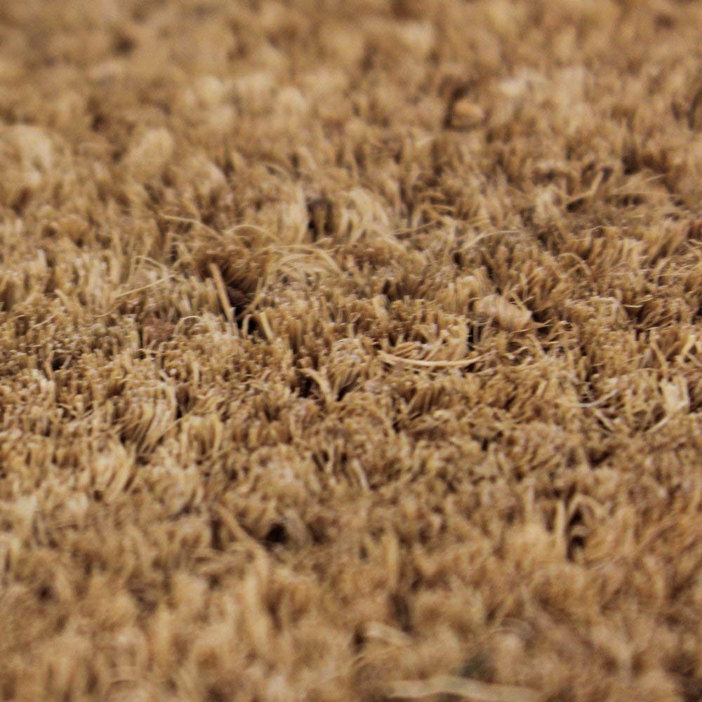 OnlyMat Bio-degradable Handloom Natural Coir & Grass Floor Mat