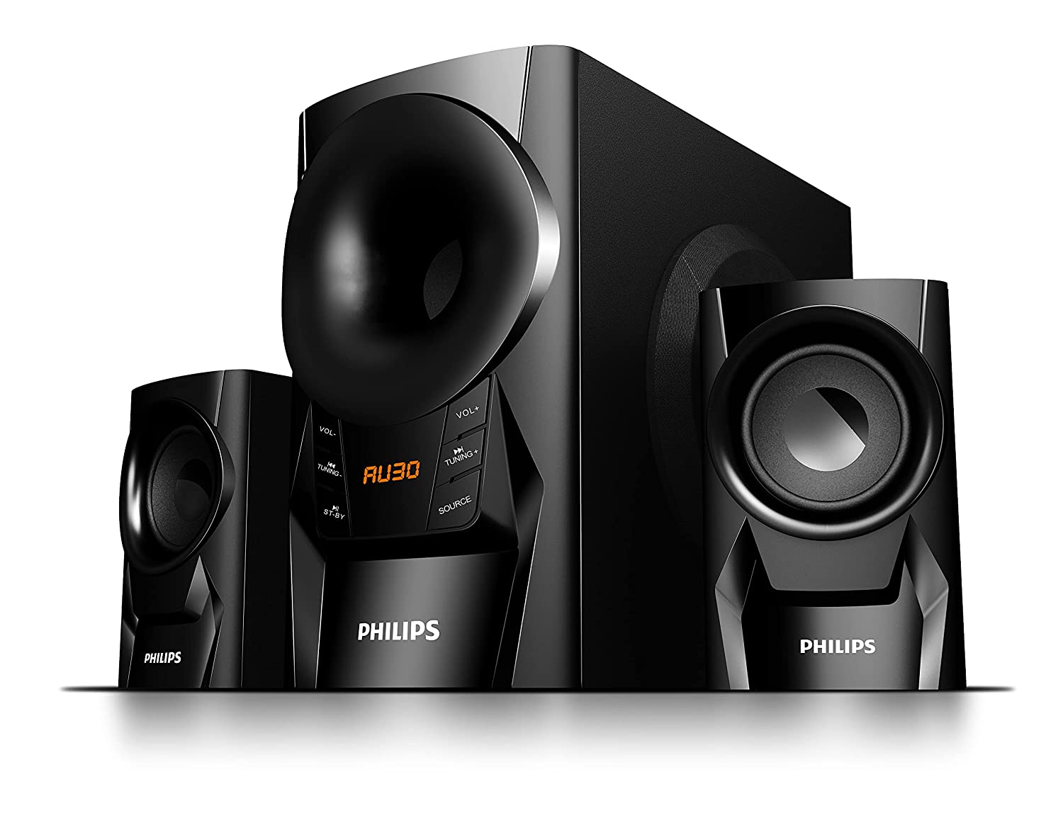 Philips 2.1 best sale speakers mms2580b