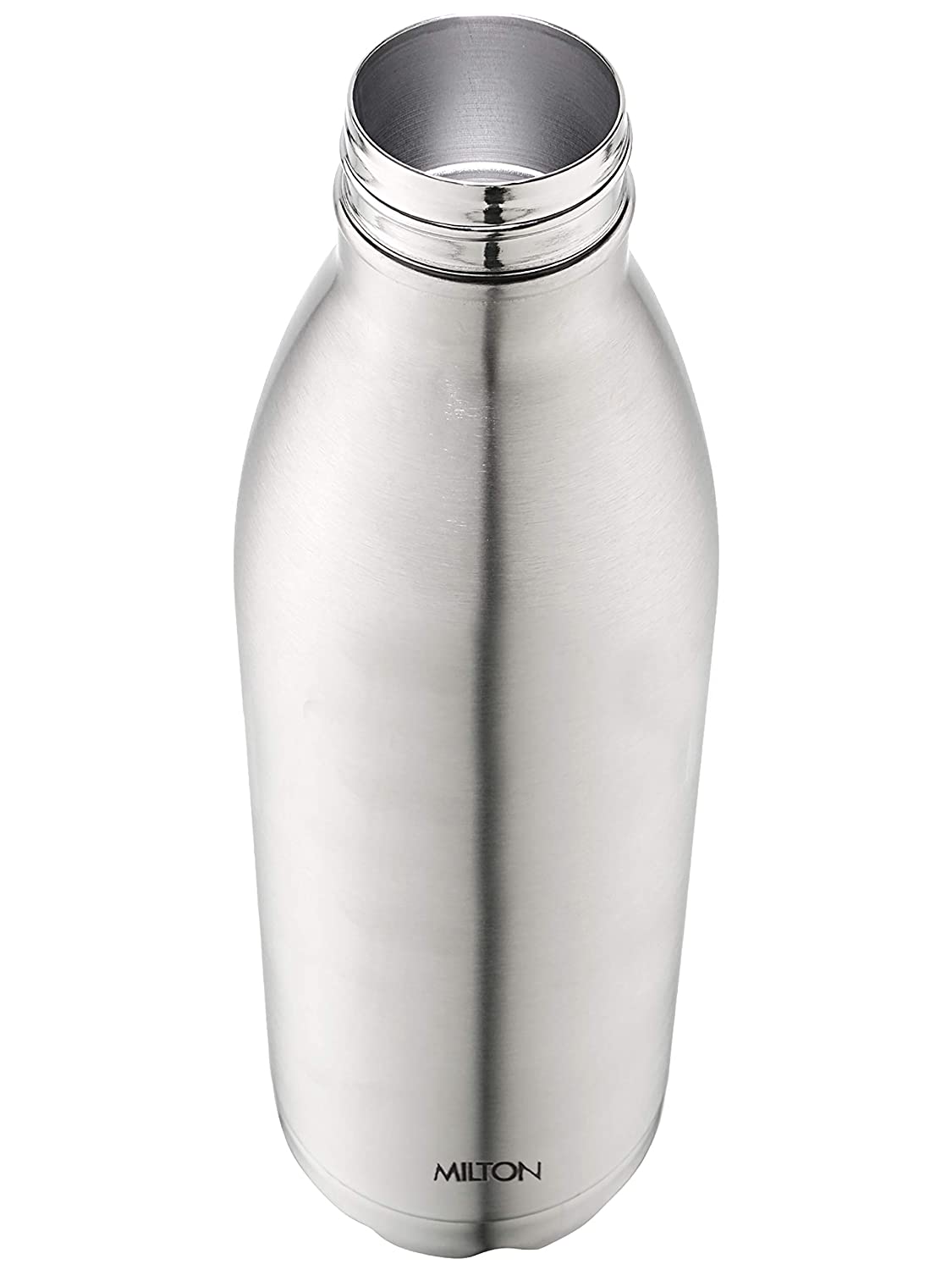 Milton Duo DLX 1800 Thermosteel 24 Hours Hot and Cold Water Bottle with  Bag, 1 Piece, 1.8 Liters, Silver | Leak Proof | Office Bottle | Gym | Home  