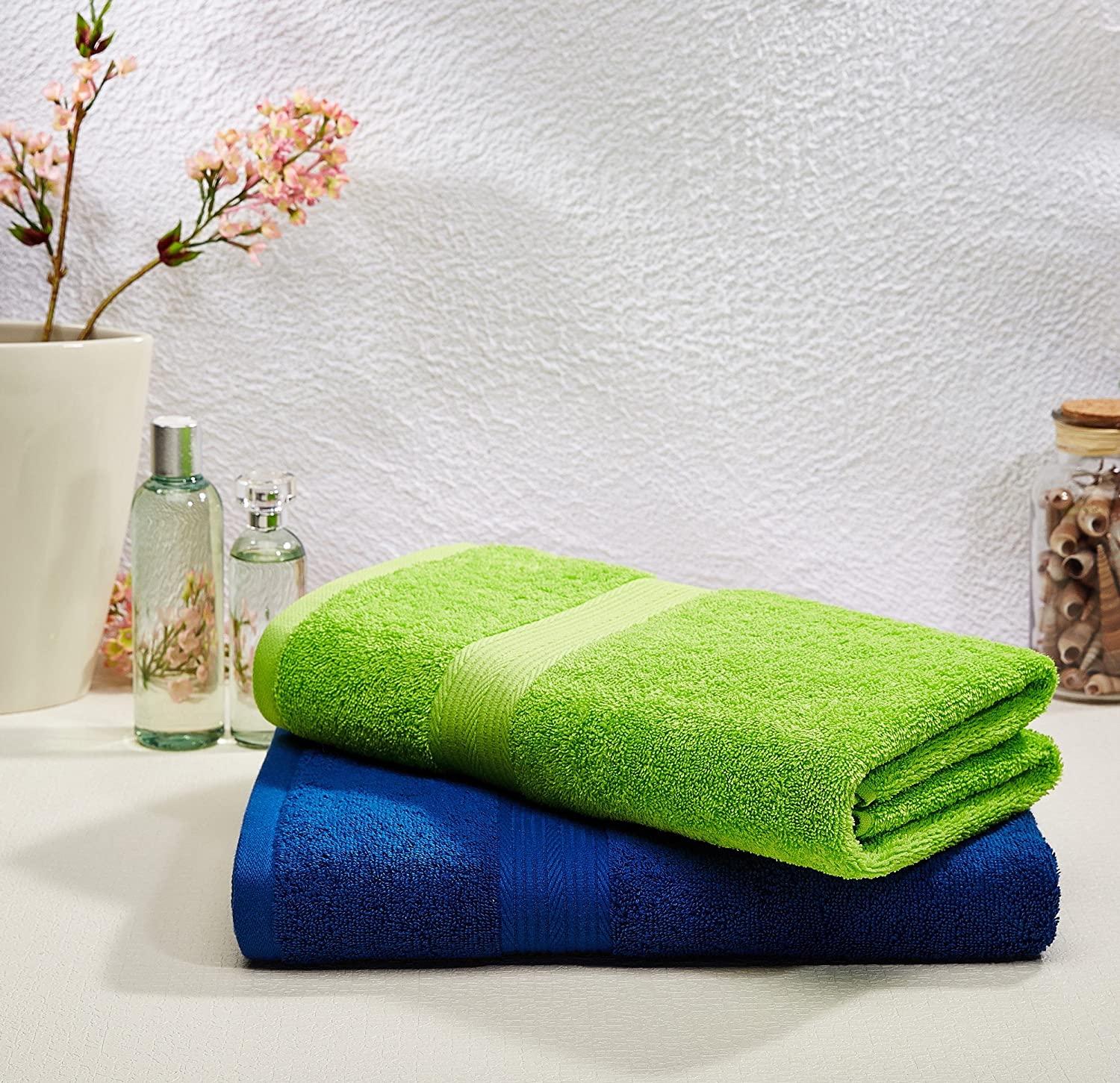 100% natural Bamboo Bath Towel (Single Piece) 600 GSM (Turquoise), Eco  Friendly, Soft & Gentle on Skin