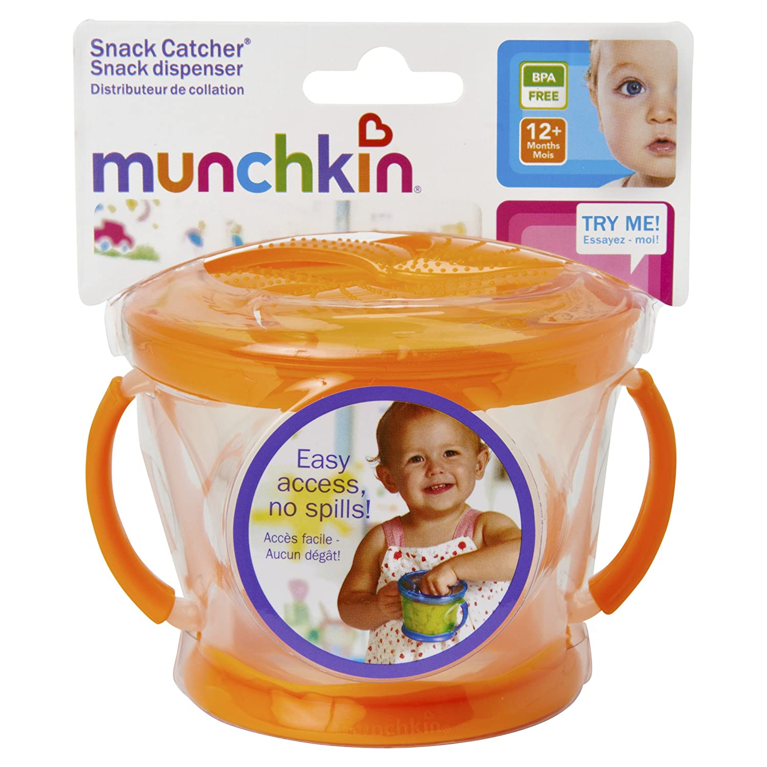 Munchkin 10121 Snack Catcher Assorted Colors