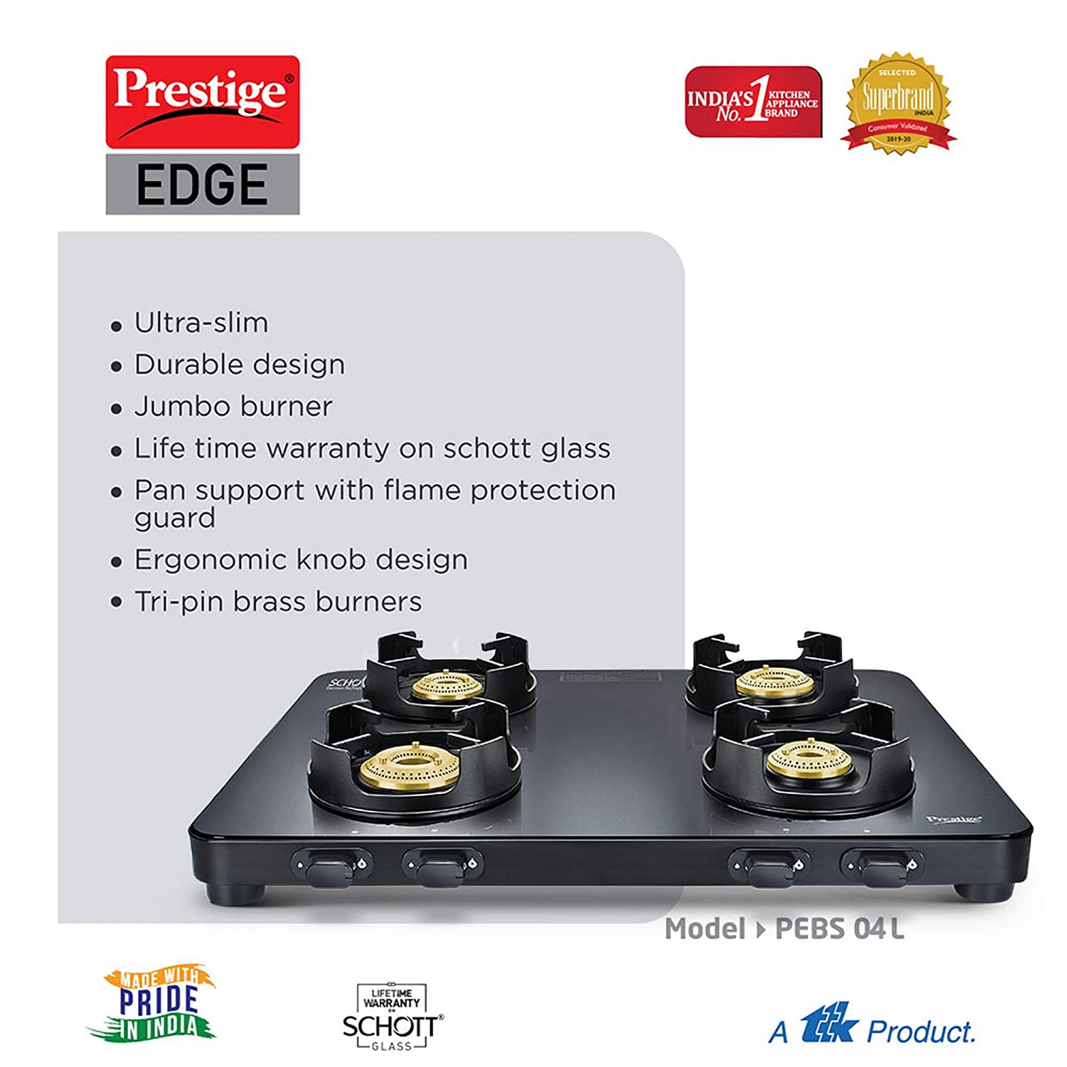 Prestige edge pebs on sale 03 gas stove