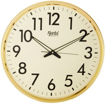 Ajanta 1877 Analog Wall Clock, Size: 338 mm (dia) at Rs 500/piece in  Bengaluru