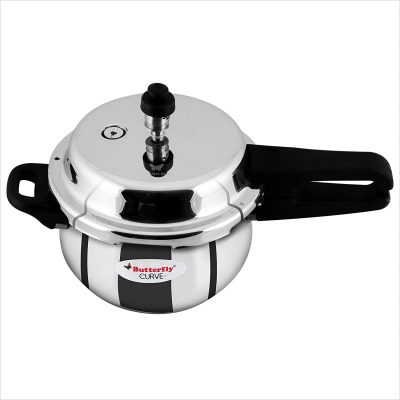 Butterfly Curve Stainless Steel Pressure Cooker 3 Litre