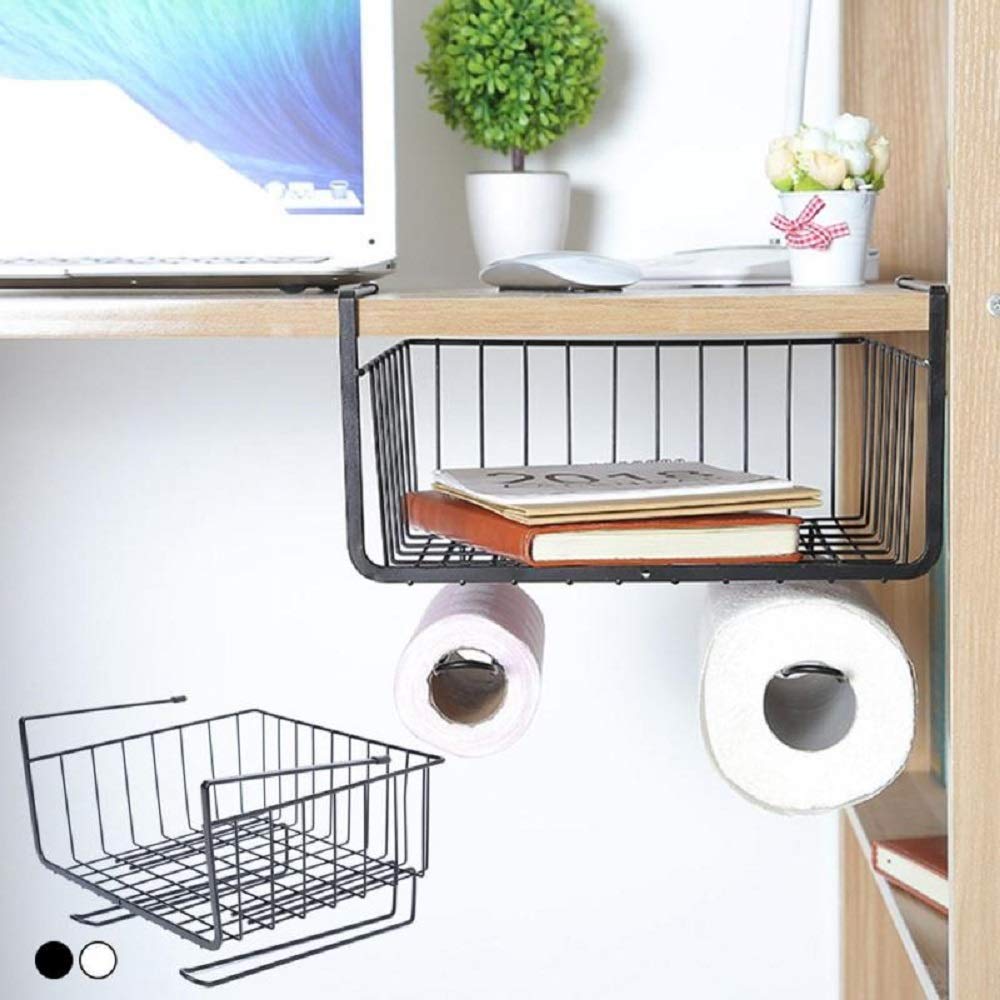 Buy FWQPRA Under Shelf Basket Storage Wire Rack Organizer Extra