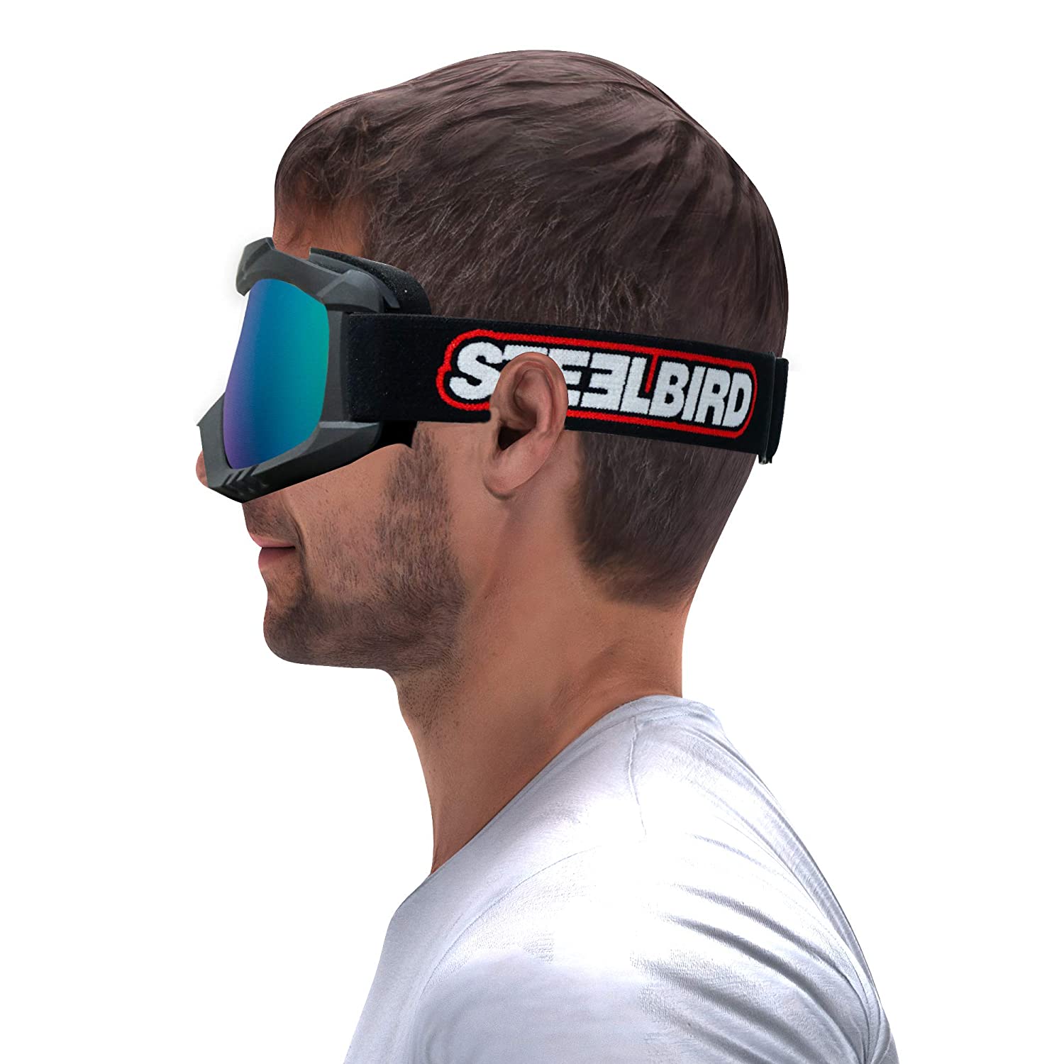 steelbird face shield goggles