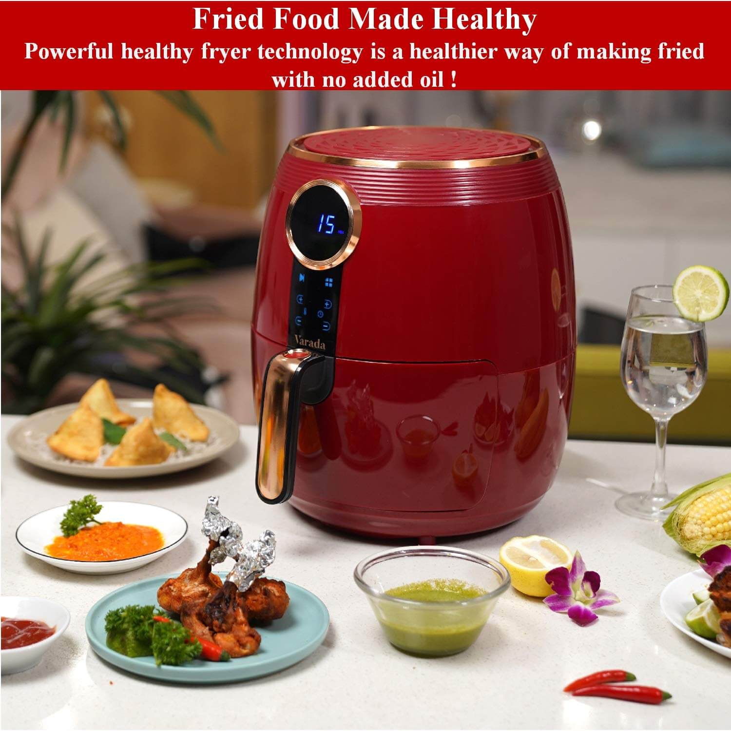 Net Red 220v Air Fryer Household 4.2l Large Capacity Oil-free