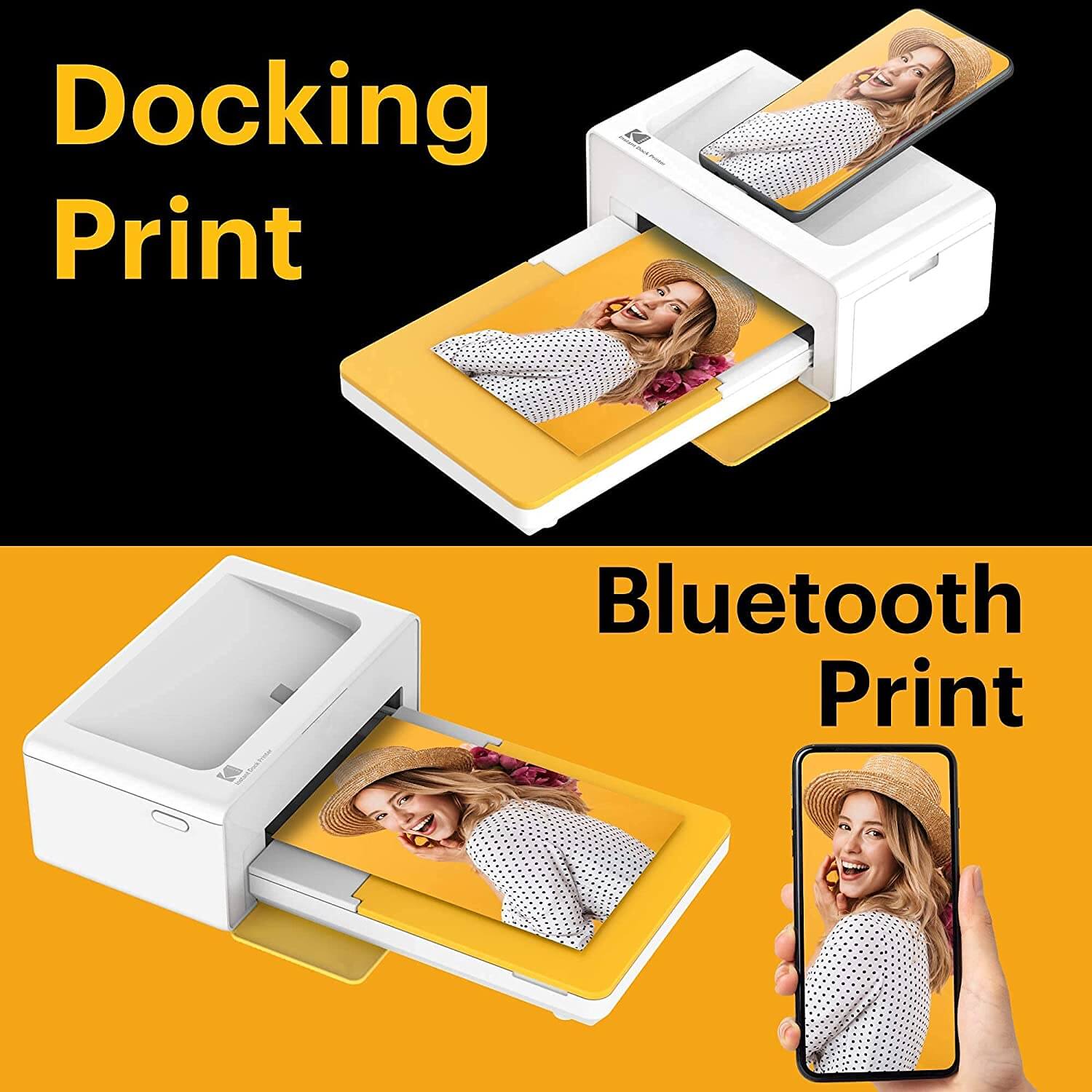 KODAK PD460 – Imprimante Photo Bluetooth & Docking (Photo format