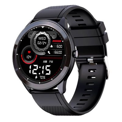 Buy Nioxik Soft Silicone Strap for Compatible with Maxima Max Pro X4 Smart Watch  Sports Band Only [Not for Any Other Models] (Black) Online at  desertcartINDIA
