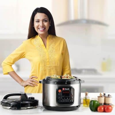 Geek robocook automatic 5 best sale litre electric pressure cooker