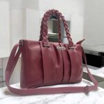 Women Texture Handbag Handheld Designer Daily Office Shoulder