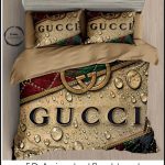 Premium Brand Gucci 5 D printing King Size 108×108 Inches
