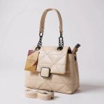 Catchy soft leather sling bag
