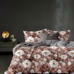 Makhmal 7D Digital Print king size bedsheet set
