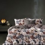 Makhmal 7D Digital Print king size bedsheet set