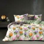 Makhmal 7D Digital Print king size bedsheet set
