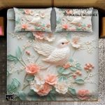 7D Digital Bedsheet New Print for home