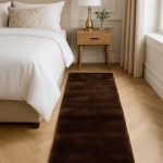 Preimium Indoor Runner Rug Anti Skid Rabbit Fur