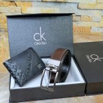 Mens Calvin Klin belt with Wallet Combo Set Replica