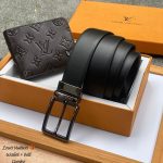 Mens Louis Vuitton Wallet with Belt Combo Replica