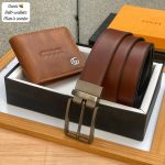 Mens Gucci wallet with Belt combo Replica