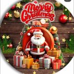 Jute Round Printed Mat  Eco Friendly Living Room Bedroom Dining & Home D?cor