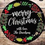 Jute Round Printed Mat  Eco Friendly Living Room Bedroom Dining & Home D?cor