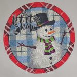 Jute Round Printed Mat  Eco Friendly Living Room Bedroom Dining & Home D?cor