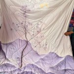 King Size Reversible Comforter Set 108"*108"king size 11D 4pc set