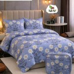 Reversible Ultrasonic Comforter 4 PC set Size *90*100"