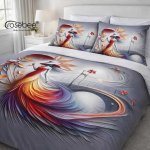 7D Digital King Size Bedsheets By Rosebee Size108*116